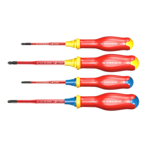 Facom Schraubendreher PROTWIST 1000V 4-tlg