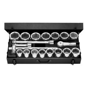 Facom Steckschlüssel-Sortiment 1″ 42 – 82 mm