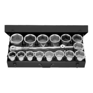 Facom Steckschlüssel-Sortiment 1″ 58 – 100 mm