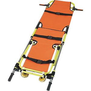 Fahr- und Tragestuhl mit Zusatzfunktion Krankentrage, bis 150 kg, einfach zusammenklappbar Fahr- und Tragestuhl mit Zusatzfunktion Krankentrage, bis 150 kg, einfach zusammenklappbar