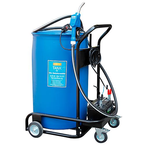 Fahrbares Fasspumpenset Bluetroll Mobil für AdBlue®, CENTRI SP 30 mit Transportwagen, 4 m Kabel, 4 m Schlauch, Automatik-Zapfpistole, 25 l/min