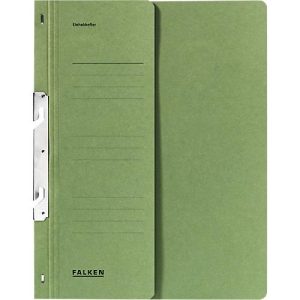 FALKEN Einhakhefter, DIN A4, halber Deckel, 1 Stück, grün FALKEN Einhakhefter, DIN A4, halber Deckel, 1 Stück, grün