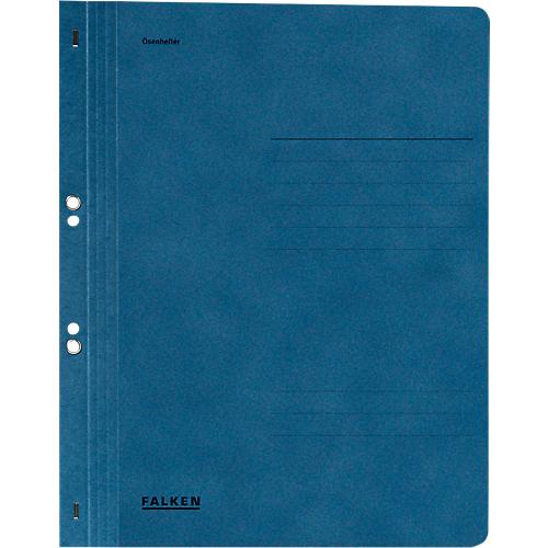 Falken Ösenhefter, DIN A4, ganzer Deckel, 1 Stück, blau
