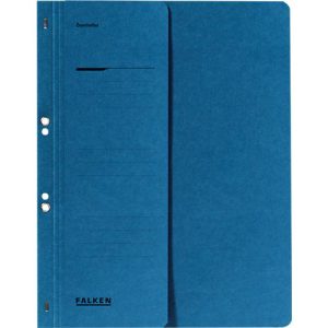 FALKEN Ösenhefter, für DIN-A4, halber Deckel, 1 Stück, blau FALKEN Ösenhefter, für DIN-A4, halber Deckel, 1 Stück, blau