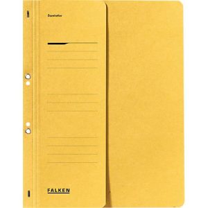 FALKEN Ösenhefter, für DIN-A4, halber Deckel, 1 Stück, gelb FALKEN Ösenhefter, für DIN-A4, halber Deckel, 1 Stück, gelb