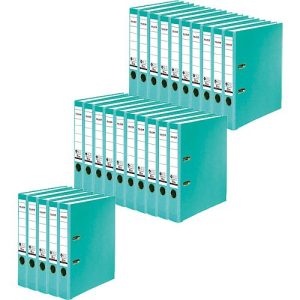 FALKEN Recycolor Ordner, DIN A4, Rückenbreite 50 mm, 25 Stück, türkis FALKEN Recycolor Ordner, DIN A4, Rückenbreite 50 mm, 25 Stück, türkis