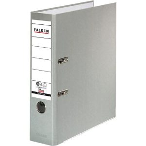 FALKEN Recycolor Ordner, DIN A4, Rückenbreite 80 mm, grau FALKEN Recycolor Ordner, DIN A4, Rückenbreite 80 mm, grau