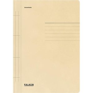 FALKEN Schnellhefter, DIN A4, Manila RC-Karton, chamois FALKEN Schnellhefter, DIN A4, Manila RC-Karton, chamois