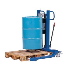 Fassheber asecos, B 830 x H 1605 x T 1140 mm, Hubbereich von 120 – 740 mm, Stahl lackiert Fassheber asecos, B 830 x H 1605 x T 1140 mm, Hubbereich von 120 – 740 mm, Stahl lackiert