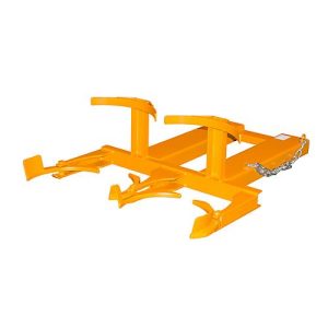 Fassheber BAUER FH-II, Stahl, 600 kg Tragkraft, für 120 l Fässer, B 980 x T 1330 x H 385 mm, orange Fassheber BAUER FH-II, Stahl, 600 kg Tragkraft, für 120 l Fässer, B 980 x T 1330 x H 385 mm, orange