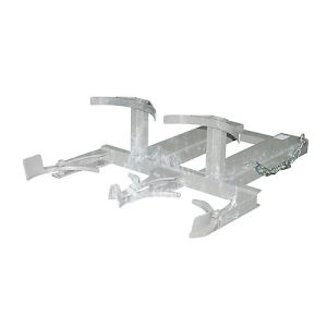 Fassheber BAUER FH-II, Stahl, 600 kg Tragkraft, für 120 l Fässer, B 980 x T 1330 x H 385 mm, verzinkt Fassheber BAUER FH-II, Stahl, 600 kg Tragkraft, für 120 l Fässer, B 980 x T 1330 x H 385 mm, verzinkt