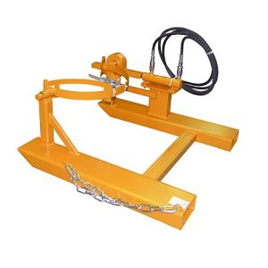 Fasskipper BAUER FD-H mit Hubzylinder, Stahl, B 1000 x T 1245 x H 475 mm, orange Fasskipper BAUER FD-H mit Hubzylinder, Stahl, B 1000 x T 1245 x H 475 mm, orange