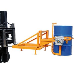 Fasskipper Bauer Typ FD/L, für 110 bis 220 l Fässer, 360 kg, 270° Kippen, mit Handkurbel, Stapleraufnahme, gelborange RAL 2000 Fasskipper Bauer Typ FD/L, für 110 bis 220 l Fässer, 360 kg, 270° Kippen, mit Handkurbel, Stapleraufnahme, gelborange RAL 2000