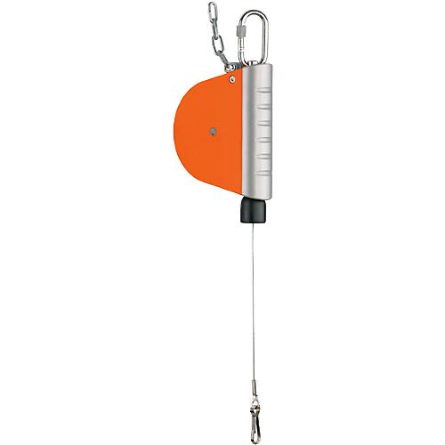 Federzug HAHN+KOLB Autostat Typ 7200, Traglast 0 bis 0,5 kg, Seilauszugslänge bis 1600 mm, Rückholer, Absturzsicherung, Spezialkunststoff, orange