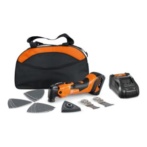 Fein Akku-Oszillierer – Akku MULTIMASTER AMM 500 PLUS 4 Ah in Nylon-Tasche mit Akku und Schnellladegerät Fein Akku-Oszillierer – Akku MULTIMASTER AMM 500 PLUS 4 Ah in Nylon-Tasche mit Akku und Schnellladegerät