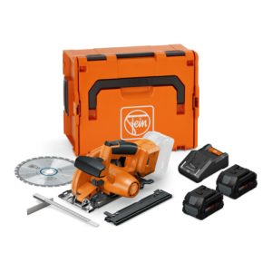 Fein Kompakte Akku-Handkreissäge für Metall, F-IRON Cut 57 AS Set 2 x 8 Ah Fein Kompakte Akku-Handkreissäge für Metall, F-IRON Cut 57 AS Set 2 x 8 Ah