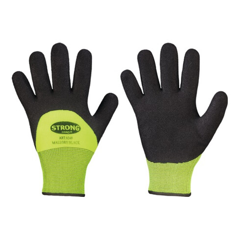 Feldtmann Kälteschutzhandschuh Mallory/Black Gr.11 schwarz/gelb EN 388,EN 511 Kat.II