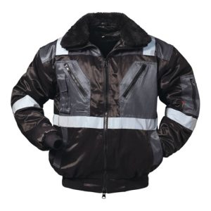 Feldtmann Kombi-Pilotenjacke 4 in 1 Kirkenes Gr. XXL schwarz/grau 60% CO/40% PES Feldtmann Kombi-Pilotenjacke 4 in 1 Kirkenes Gr. XXL schwarz/grau 60% CO/40% PES