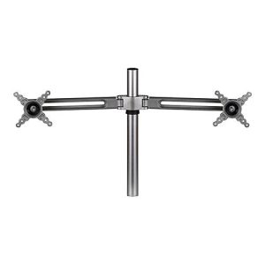 Fellowes Lotus Dual Monitor Arm Kit – Befestigungskit – einstellbarer Arm – für 2 LCD-Displays – Metall, Aluminium – Silber Fellowes Lotus Dual Monitor Arm Kit – Befestigungskit – einstellbarer Arm – für 2 LCD-Displays – Metall, Aluminium – Silber