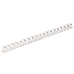 Fellowes Plastik-Binderücken, Format 12 mm, 25 Stück, f. Plastikbindemaschinen, weiß Fellowes Plastik-Binderücken, Format 12 mm, 25 Stück, f. Plastikbindemaschinen, weiß