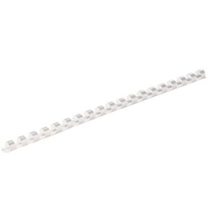 Fellowes Plastik-Binderücken, Format 6 mm, 25 Stück, f. Plastikbindemaschinen, weiß, 25 Stück Fellowes Plastik-Binderücken, Format 6 mm, 25 Stück, f. Plastikbindemaschinen, weiß, 25 Stück