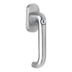 Fenstergriff VA Edelstahl 20-40mm U-Form,verschließbar DENI Fenstergriff VA Edelstahl 20-40mm U-Form,verschließbar DENI