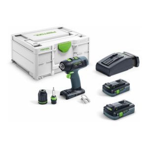 Festool Akku-Bohrschrauber T 18+3 HPC 4,0 I-Plus
