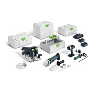 Festool Akku-Combo-Set Holzbau HKC 55/TPC 18/AGC 18/TB 137 Festool Akku-Combo-Set Holzbau HKC 55/TPC 18/AGC 18/TB 137