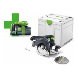 Festool Akku-Handkreissäge HKC 55 EB-Basic-5 (Gratis Akku Aktion) Festool Akku-Handkreissäge HKC 55 EB-Basic-5 (Gratis Akku Aktion)