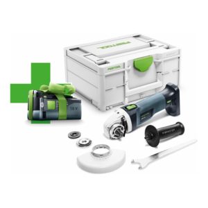 Festool Akku-Winkelschleifer AGC 18-125 EB-Basic-5 (Gratis Akku Aktion) Festool Akku-Winkelschleifer AGC 18-125 EB-Basic-5 (Gratis Akku Aktion)