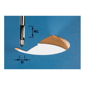 Festool Bohrfräser HW Schaft 8 mm HW S8 D8/19 Festool Bohrfräser HW Schaft 8 mm HW S8 D8/19