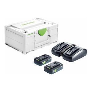 Festool Energie-Set SYS 18V 2×4,0/TCL 6 DUO Festool Energie-Set SYS 18V 2×4,0/TCL 6 DUO