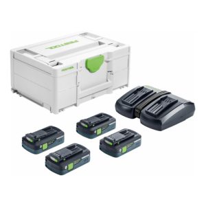 Festool Energie-Set SYS 18V 4×4,0/TCL 6 DUO Festool Energie-Set SYS 18V 4×4,0/TCL 6 DUO