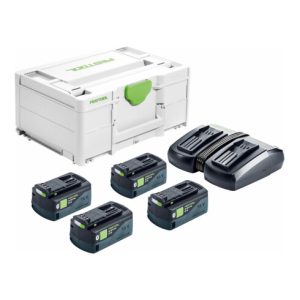 Festool Energie-Set SYS 18V 4×5,2/TCL 6 DUO Festool Energie-Set SYS 18V 4×5,2/TCL 6 DUO