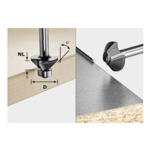 Festool Fasefräser HW S8 HW 45° D26-KL OFK Festool Fasefräser HW S8 HW 45° D26-KL OFK
