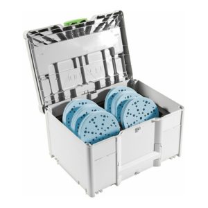 Festool Schleifmittel-Systainer³ SYS-STF D150 GR-Set Granat Festool Schleifmittel-Systainer³ SYS-STF D150 GR-Set Granat