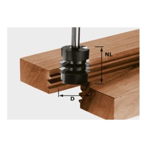 Festool Verleimfräser HW Schaft 8 mm HW S8 D34/NL32 Festool Verleimfräser HW Schaft 8 mm HW S8 D34/NL32