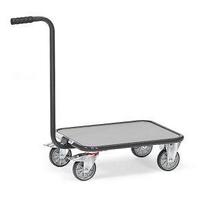 fetra Griffroller ‚Grey Edition‘, Stahl, anthrazitgrau, 1 Plattform, L 600 x B 500 mm, bis 250 kg fetra Griffroller ‚Grey Edition‘, Stahl, anthrazitgrau, 1 Plattform, L 600 x B 500 mm, bis 250 kg