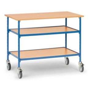 fetra Rolltisch 5862 mit 2 Ablageböden fetra Rolltisch 5862 mit 2 Ablageböden