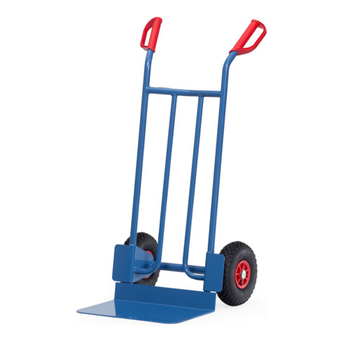 fetra Stahlrohr-Sackkarre B1116V - Vollgummibereifung Tragkraft 250 kg