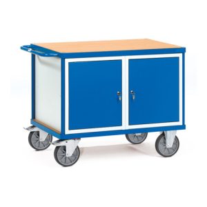 fetra Tischwagen 2475 – Tragkraft 600kg TPE-Reifen fetra Tischwagen 2475 – Tragkraft 600kg TPE-Reifen