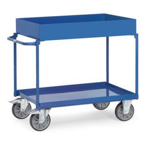 fetra Tischwagen 4840 – Tragkraft 400kg TPE-Reifen