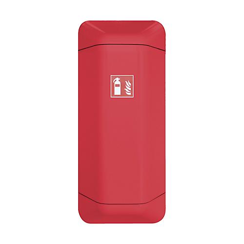 Feuerlöscherschrank help, Kunststoff, B 434 x T 225 x H 1028 mm, rot