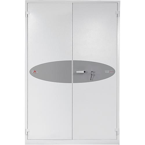 Feuerschutzschrank FS 1514, B 1225 x T 520 x H 1950 mm, Schlüsselschloss