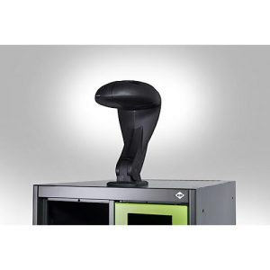 Feuerwehrspind C+P Evolo EXPERT, 2 Abteile, B 600 x T 500 x H 1850 mm, RAL 7035 Lichtgrau/RAL 7035 Lichtgrau