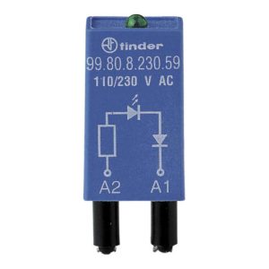 Finder LED gn + Diode 6.. 24VDC f.Fas. 94.82/83/84 99.80.9.024.99