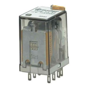 Finder Rel. Verssp. 24VDC 2W 10A f.Fas. 94.04/84/44 55.32.9.024.0040