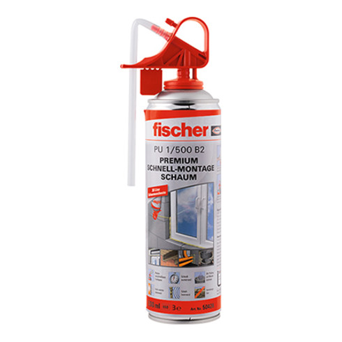 fischer 1K-Schnell-Montageschaum PU 1/500 B2