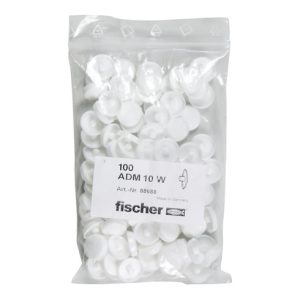 fischer Abdeckkappe ADM 10 W weiß fischer Abdeckkappe ADM 10 W weiß