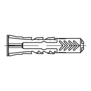 fischer ART 88690 Dübel Nylon DUOPOWER 12 x 60 S fischer ART 88690 Dübel Nylon DUOPOWER 12 x 60 S